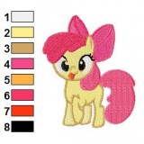 Apple Bloom Embroidery Design